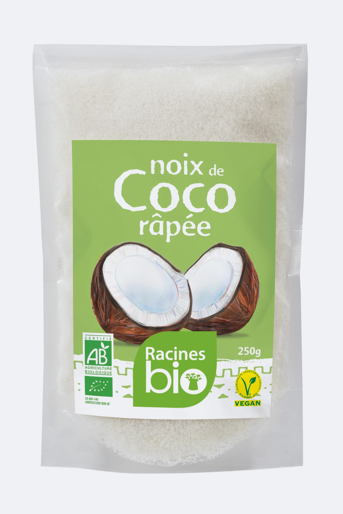 Noix De Coco Râpée (20 X 250 G) - Racines Bio