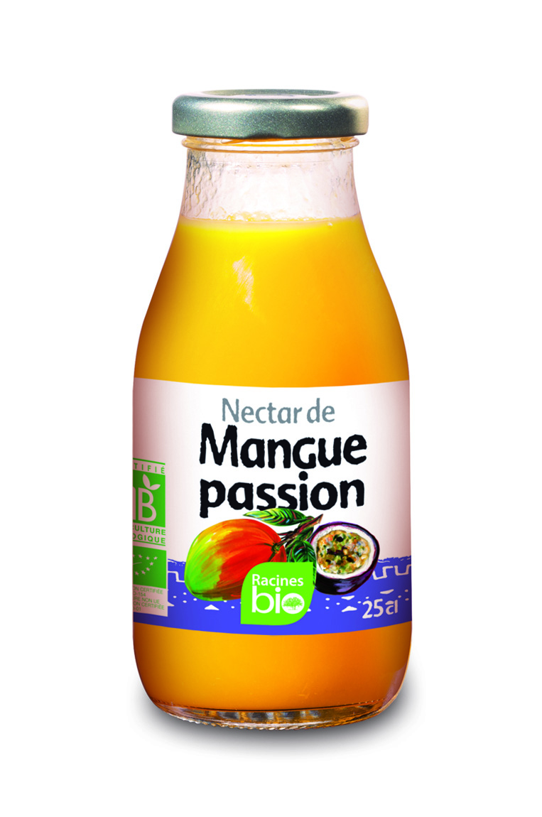 Passion Mango Nektar 12 X 25 Cl - ORGANISCHE WURZELN