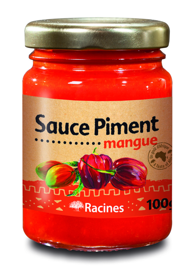 Sauce Piment à La Mangue (24 X 100 G) - Racines