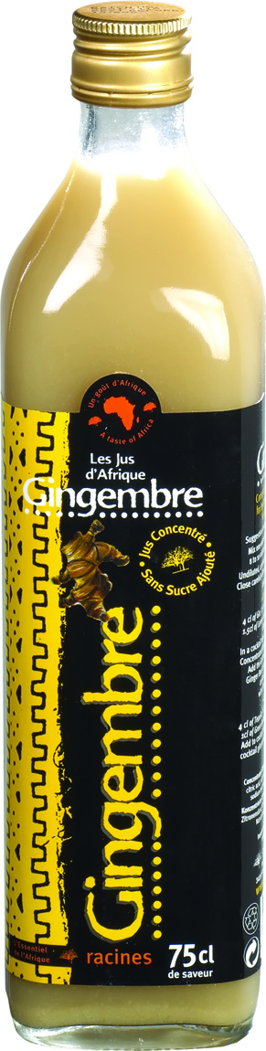 Jus Concentré De Gingembre (12 X 75 Cl) - Racines