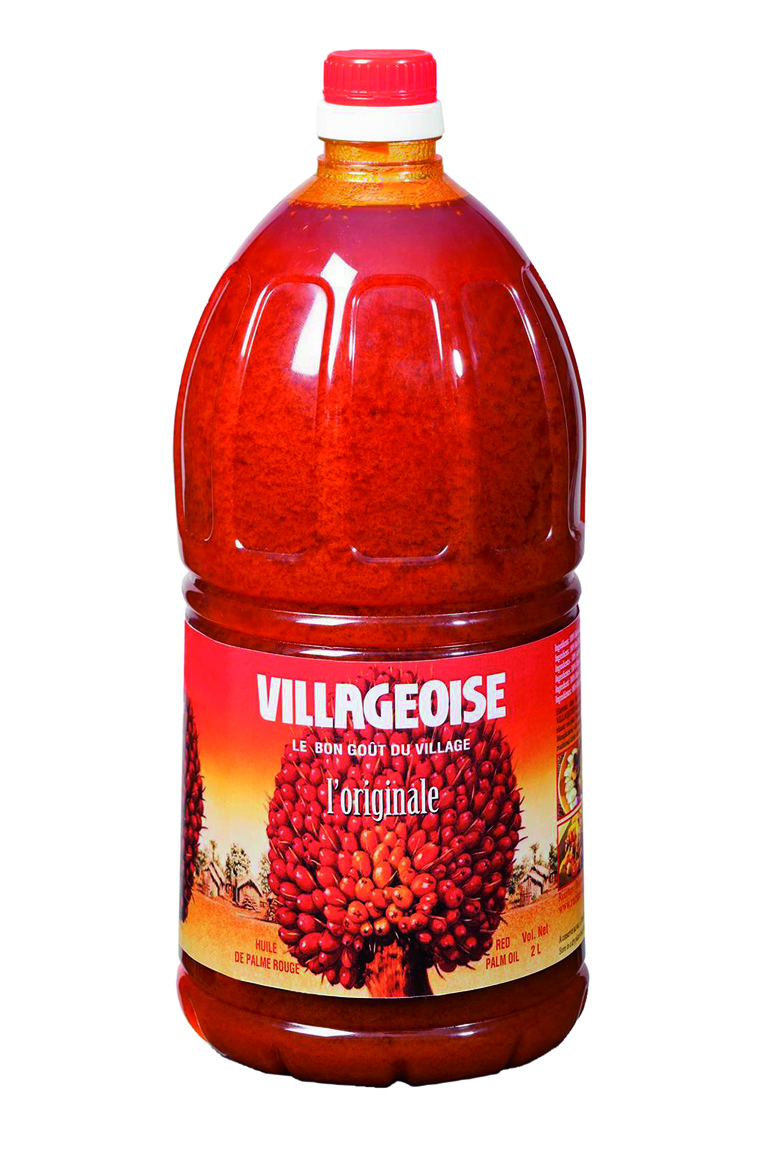 Huile De Palme Rouge (6 X 2 L) - VILLAGEOISE