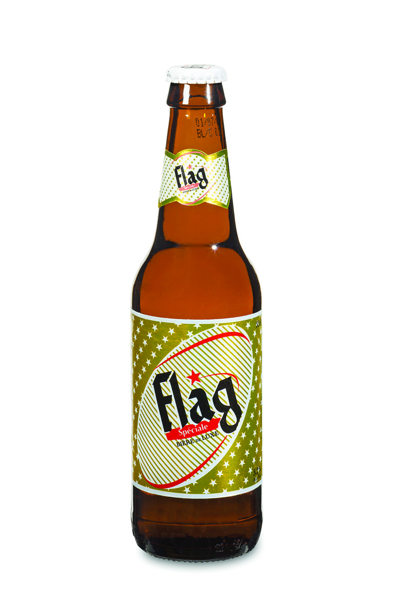 زجاجة بيرة العلم 48 24 × 33 Cl - FLAG