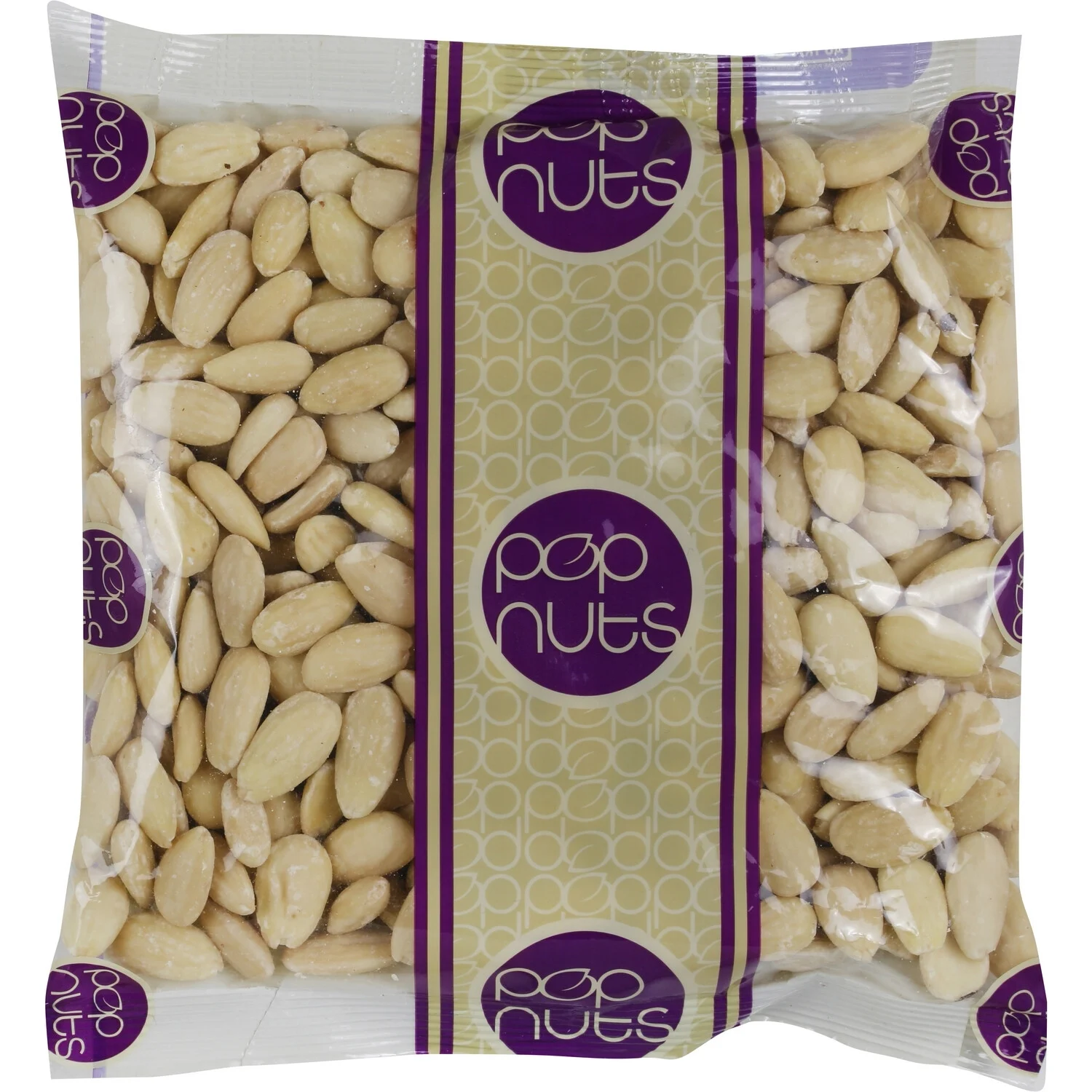 Blanch thô hạnh nhân 500g - Pop Nuts