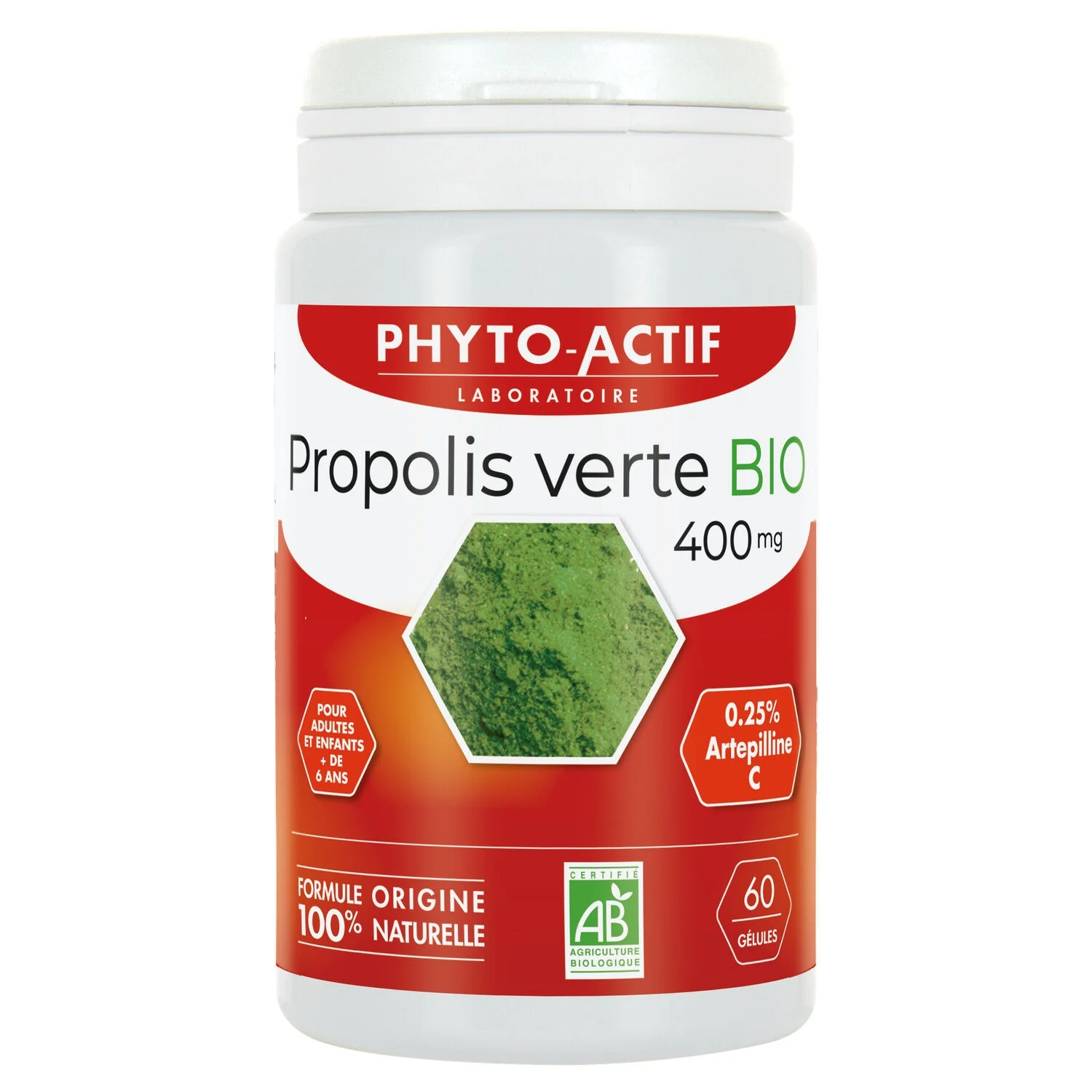 60gel Propo Vert 400mg Phy Bio