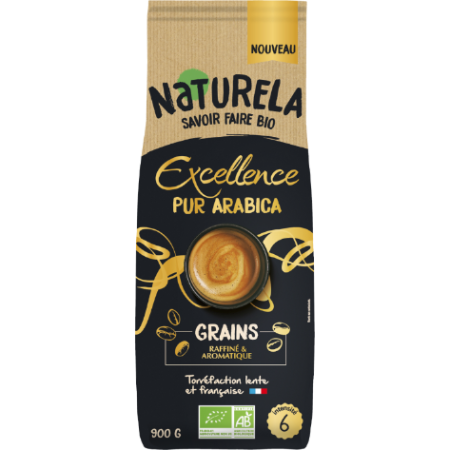 900g Cafe Exce Pur Arabica Bio