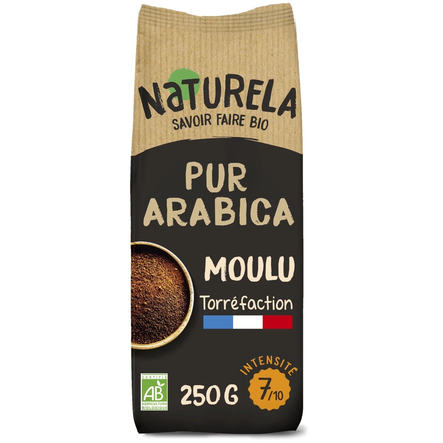 Coffee Pure Arabica Organic Ground 250