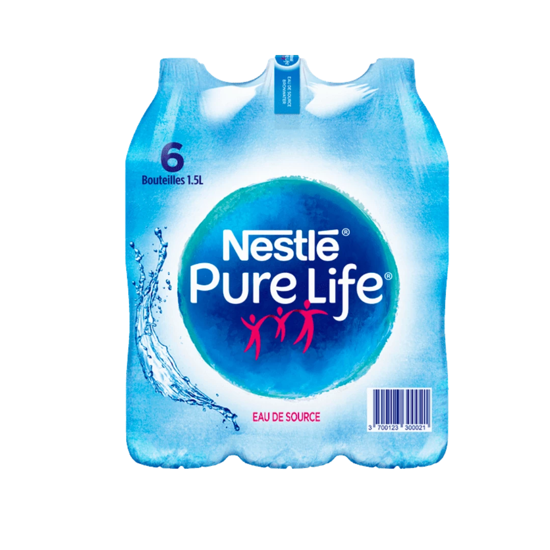 Nestle Pure Life 1 5л Pet X 6 - NESTLE