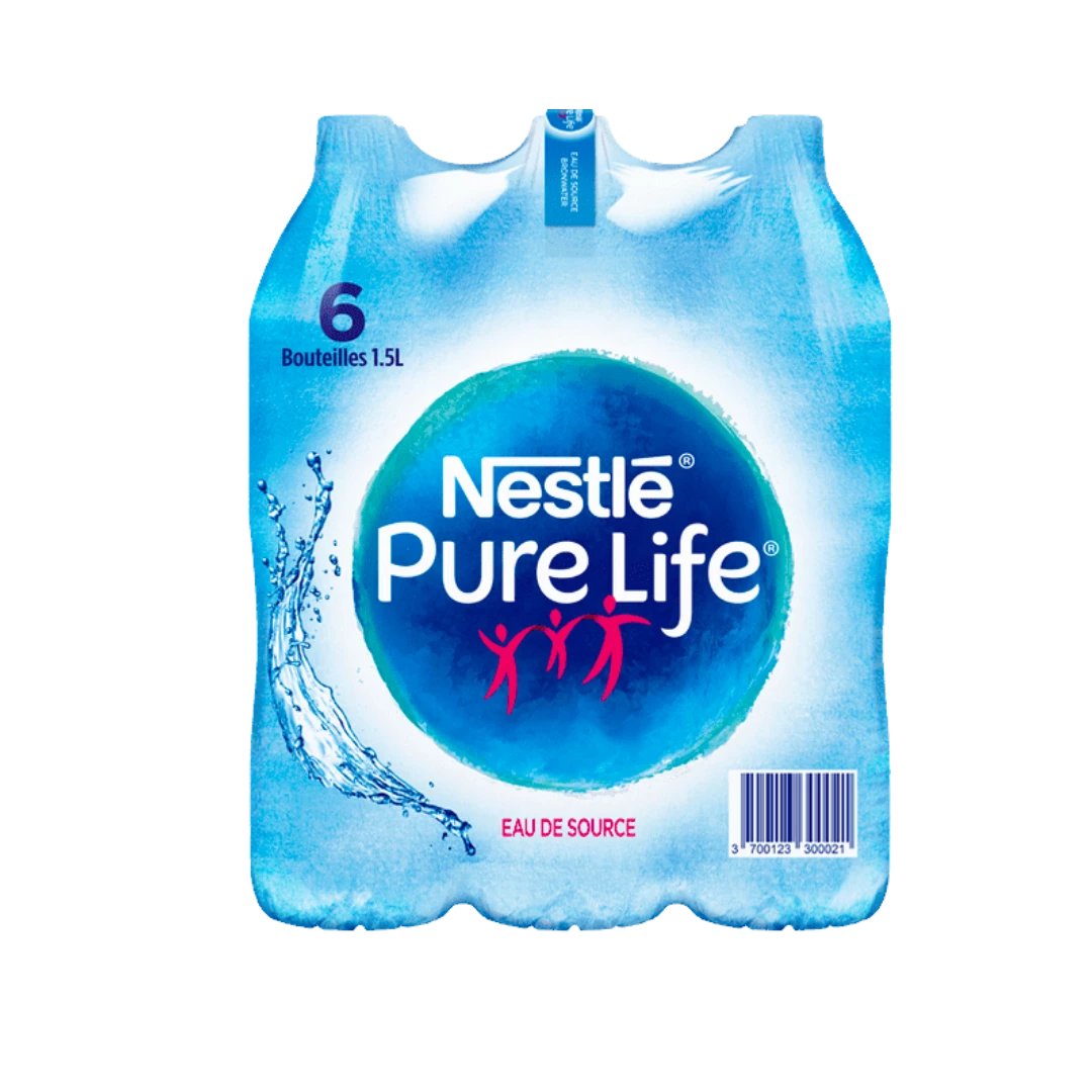 NESTLÉ Pure Life, 6x 1,5l - NESTLÉ