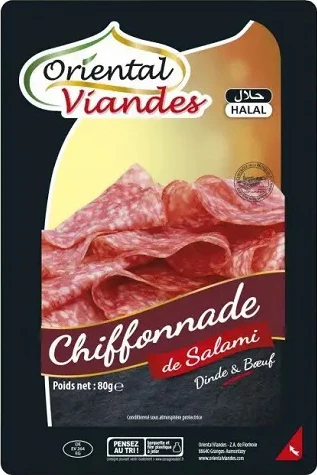 Chiffon Salami Dinde 80g Halal