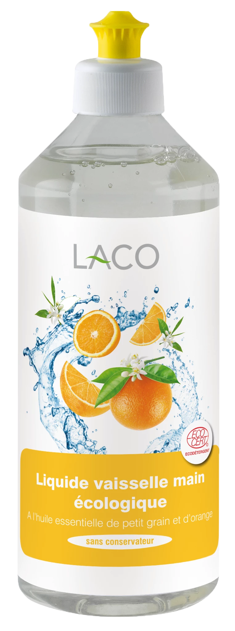 Líquido para lavar louça à mão. 500ml - LACO