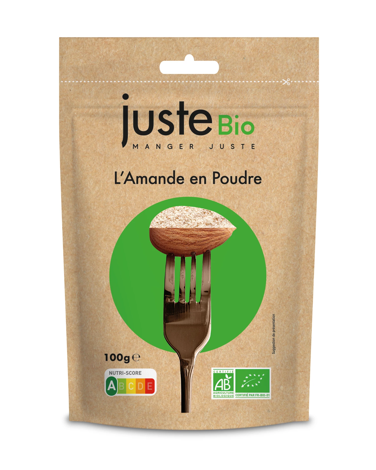 Amande Moulue Bio 100g