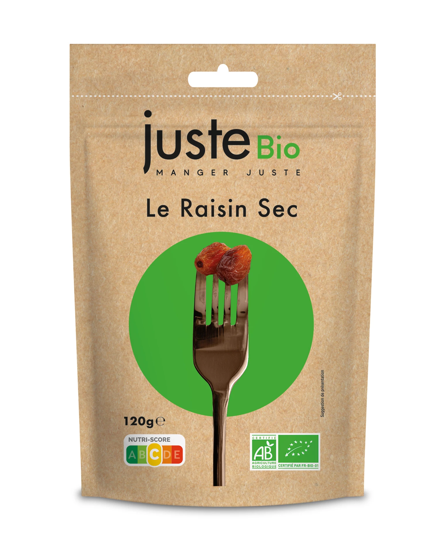 Pasas Secas Bio 120g