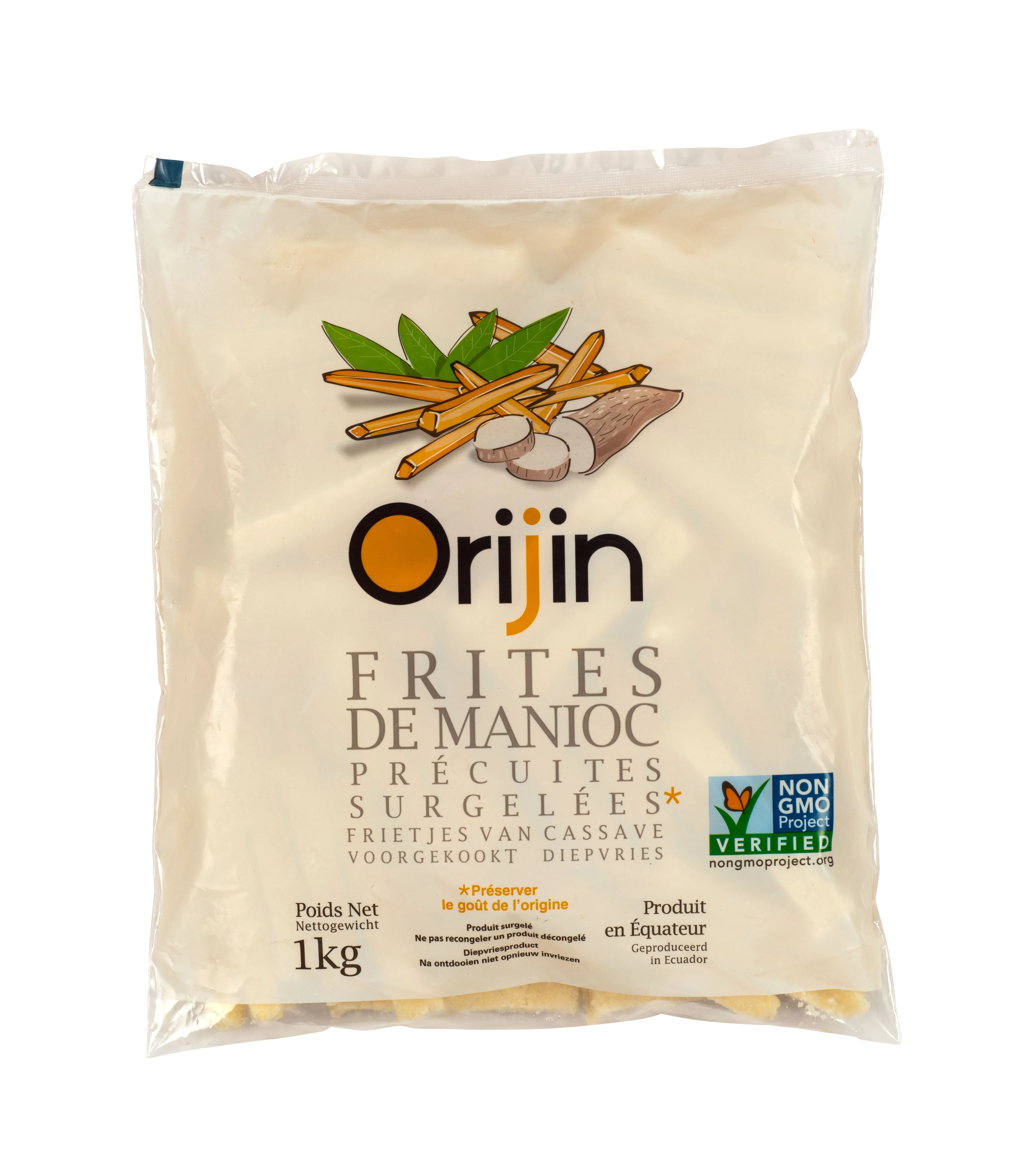 Frites De Manioc 10x1kg - ORIJIN