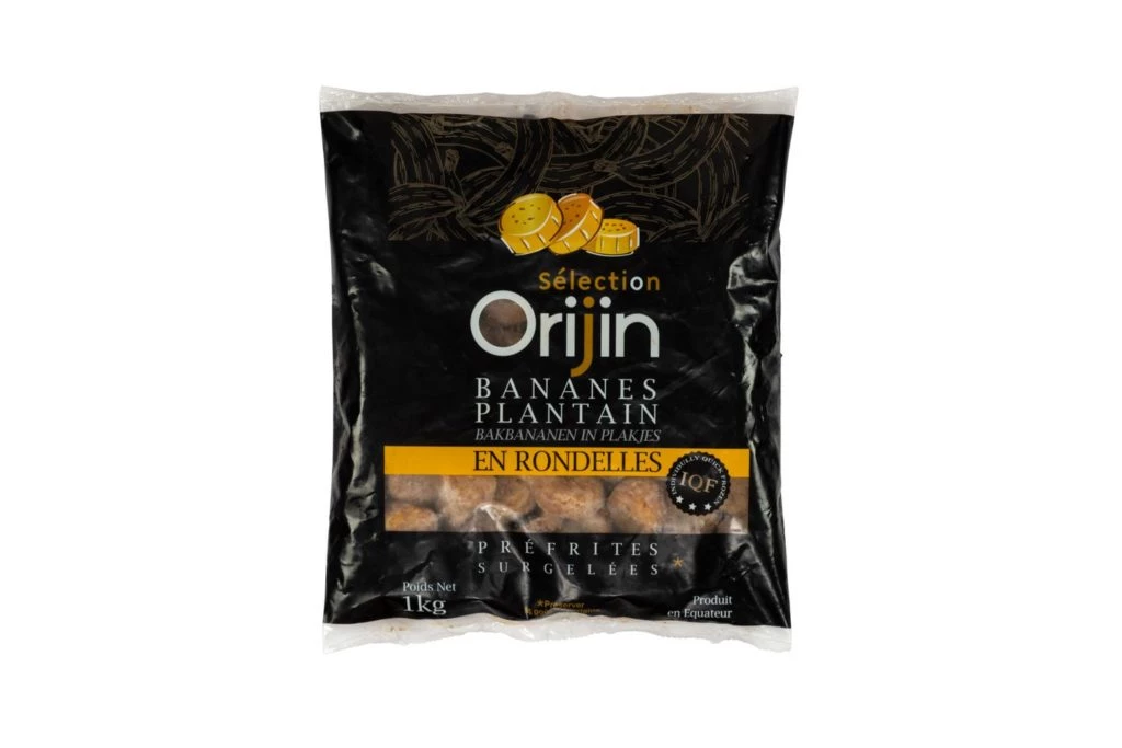 Banane Plantain Rondelles 4x2.72 Kg - ORIJIN