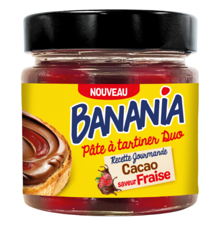 200g Pat Choco-fraise Banania