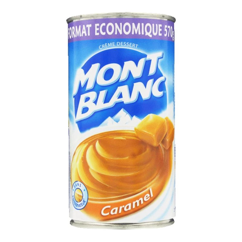 Crème dessert caramel 570g - MONT BLANC