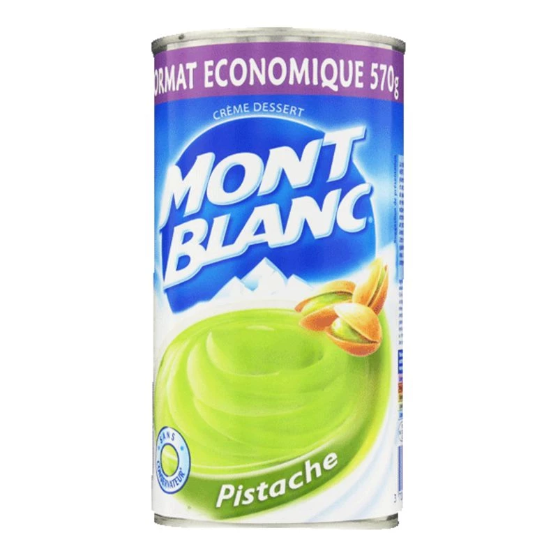 Crème dessert pistache 570g - MONT BLANC