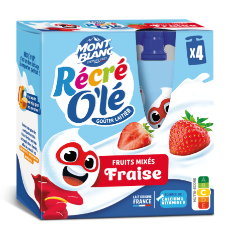 4x85g Fraise Recre Ole