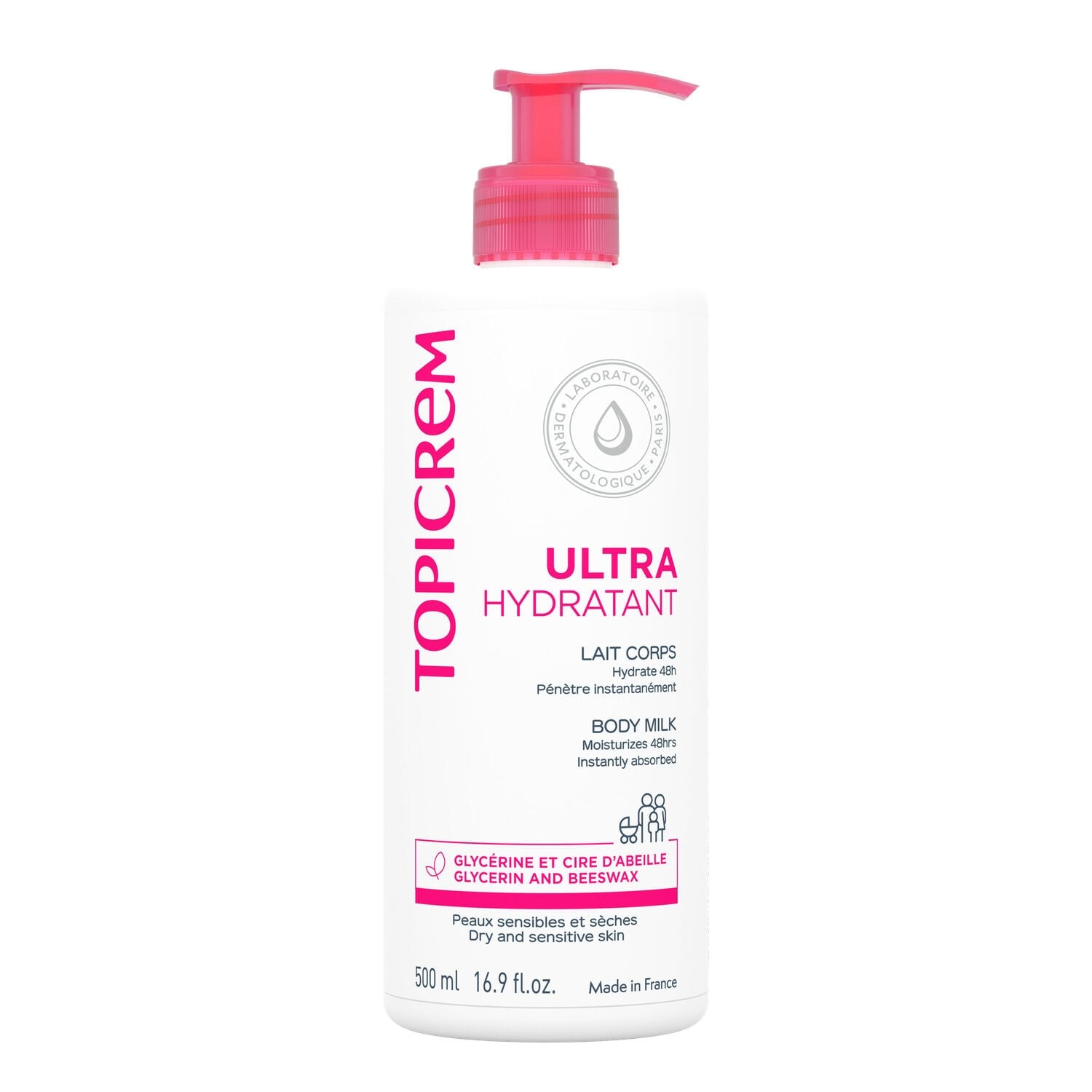 ULTRA-HYDRATANT Lait Corps 500 ml - TOPICREM