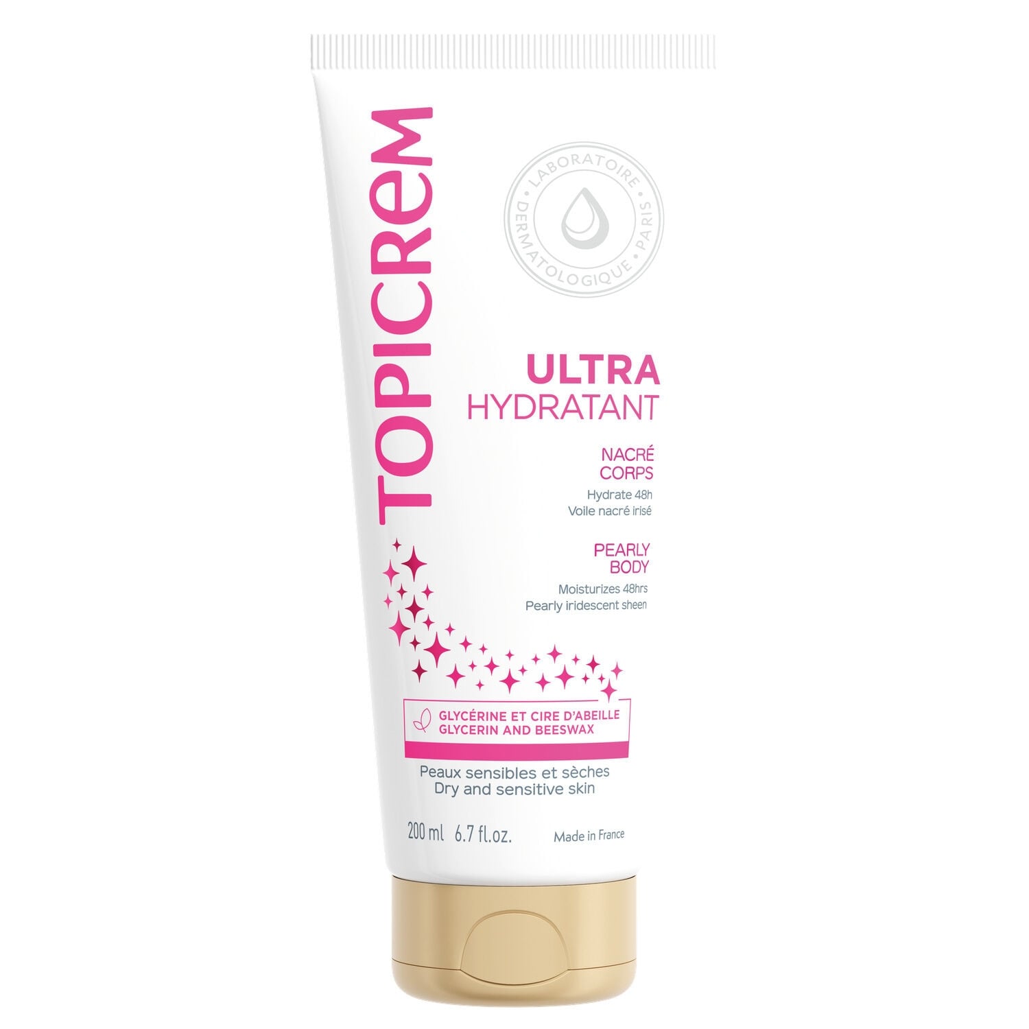 ULTRA-HYDRATANT Nacré Corps 200 ml - TOPICREM