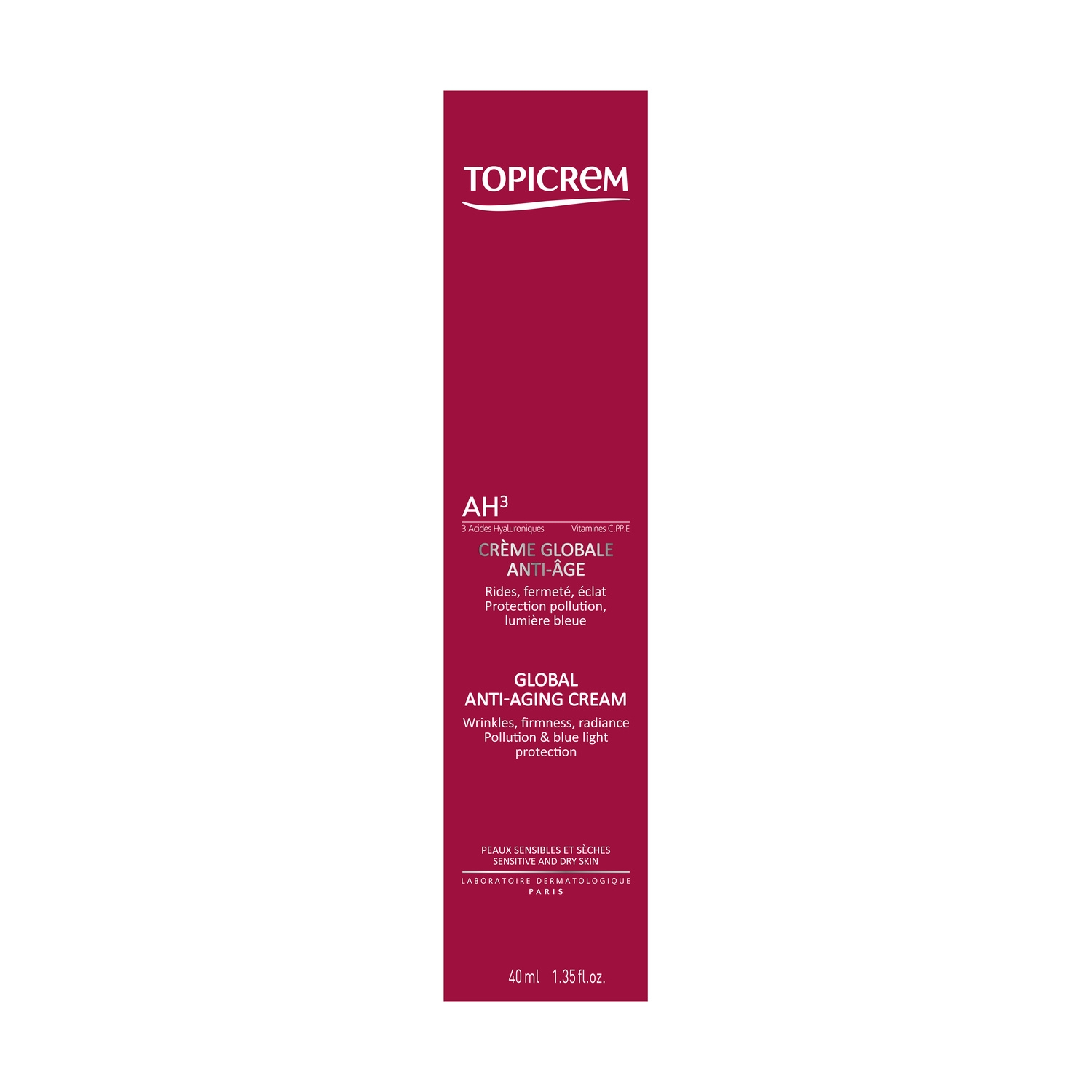AH3 Crème Globale Anti-Âge 40 ml - TOPICREM