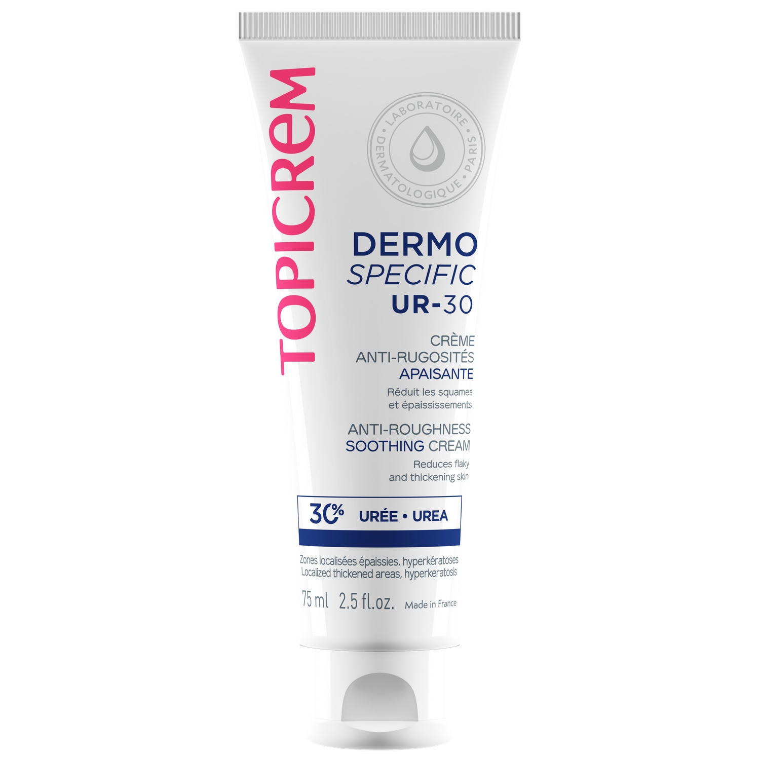 UR30 Crème Anti-Rugosités Apaisante 75 ml - TOPICREM
