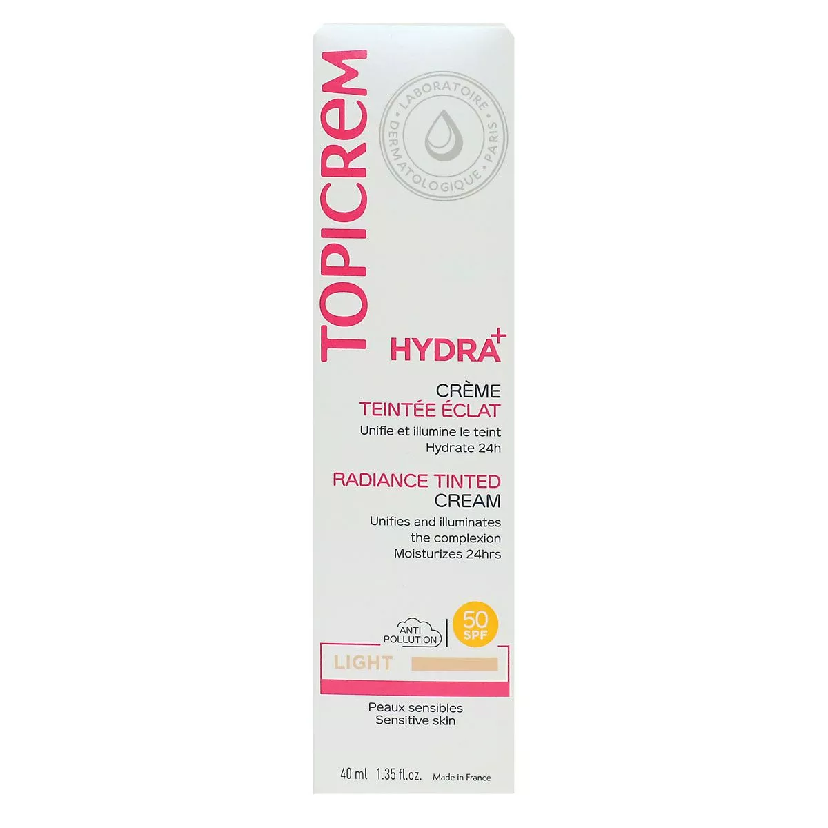 40ml Hydra Crem Teint Ecla Cla - TOPICREM