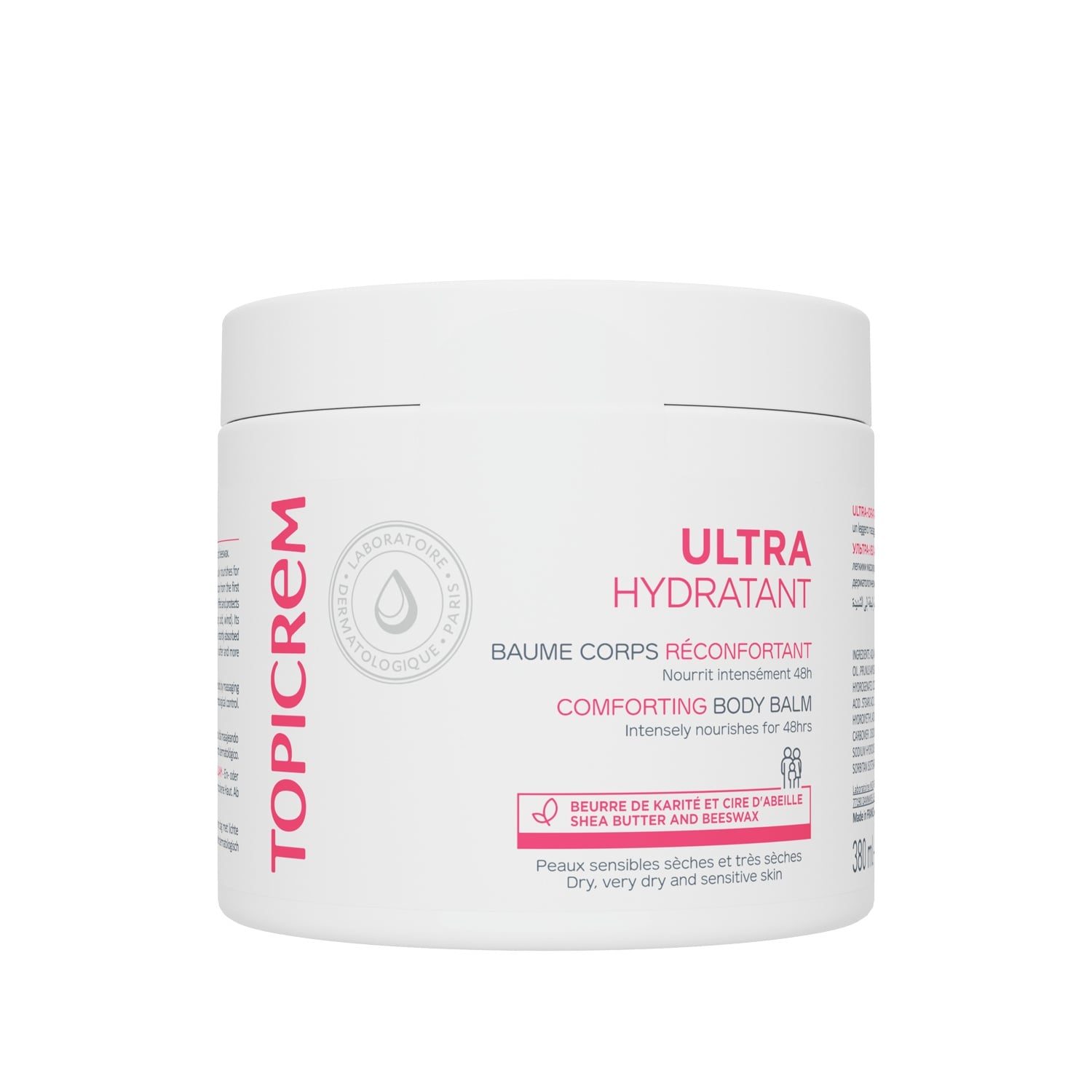 ULTRA-HYDRATANT Baume Corps Réconfortant 380 g - TOPICREM