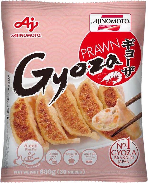 Japanse Garnalen Gyozas 10 X 600 Gr - AJINOMOTO