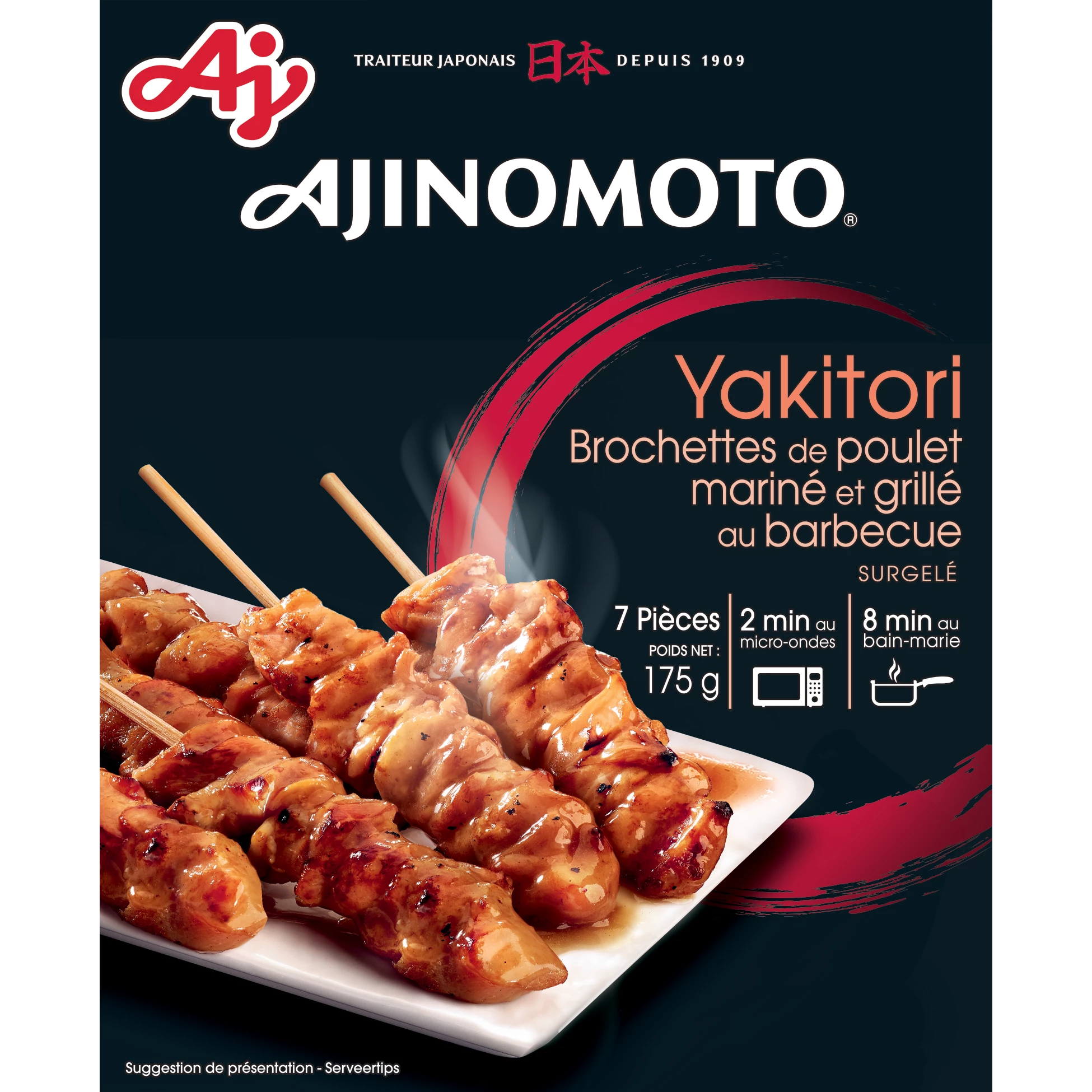 Yakitori brochette de poulet - AJINOMOTO