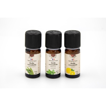 3 Huiles Essentielles Energie