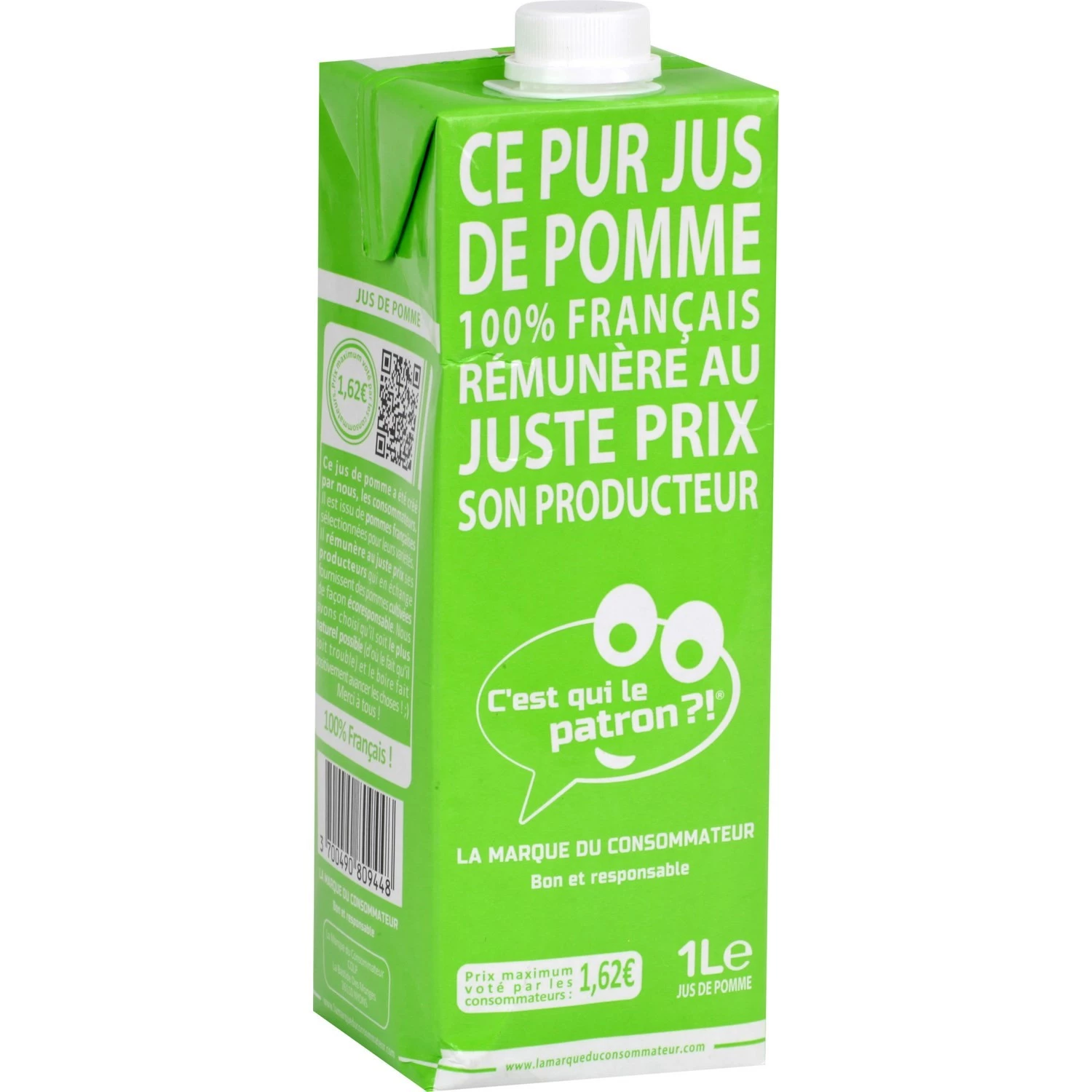 Pure apple juice 1L - C'EST QUI LE PATRON ?!