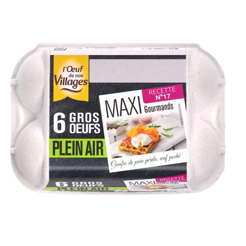 Odnv Oeufs Pa Maxi Gmd Gros X6