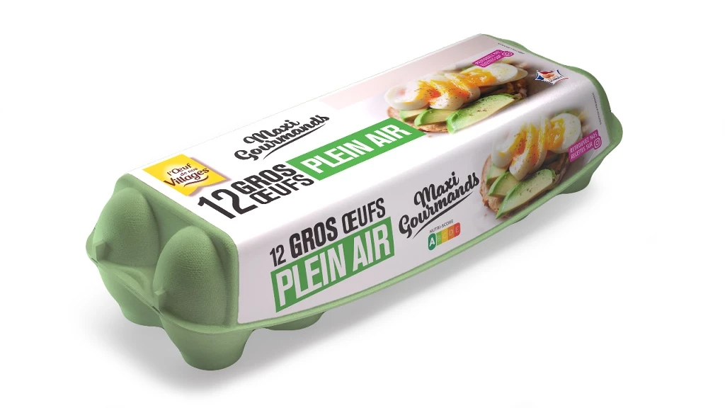 Oeuf Maxi Gourmand X12 Ppa