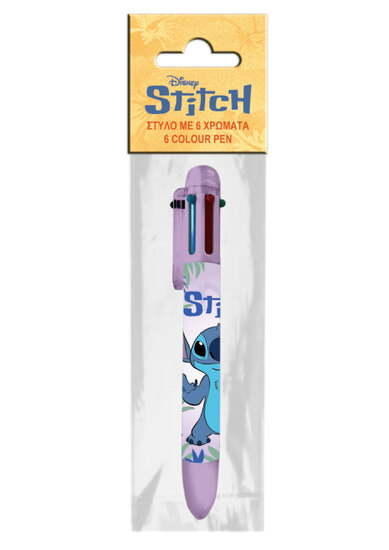 Stylo 6 Couleurs Stitch