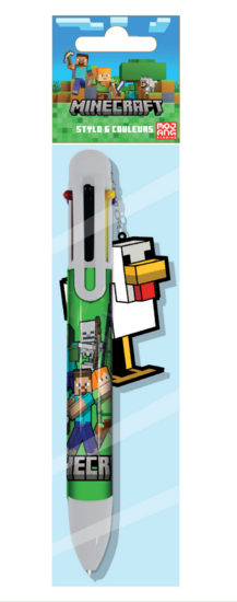 Stylo 6 Couleurs Minecraft
