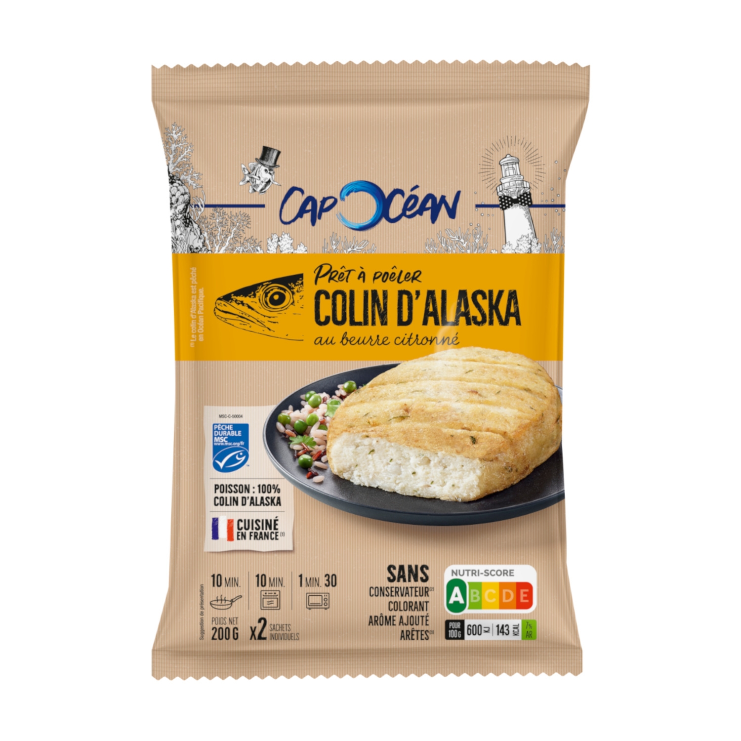200g Colin Alaska Citron Cap