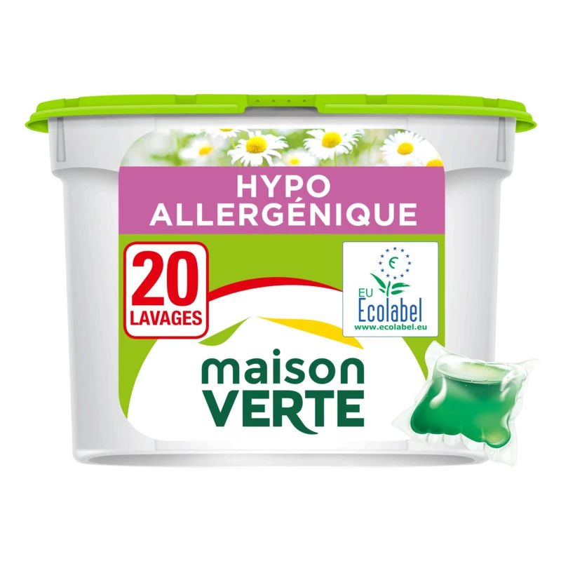 Lessive écologique x20 lavages - MAISON VERTE