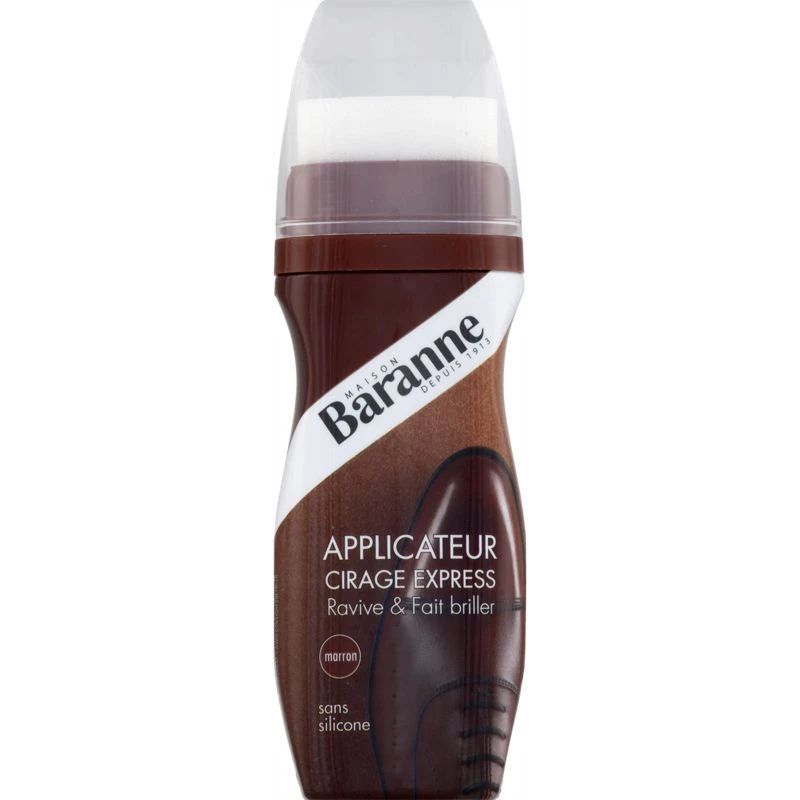 Brown Shoe Polish 75ml -  Baranne