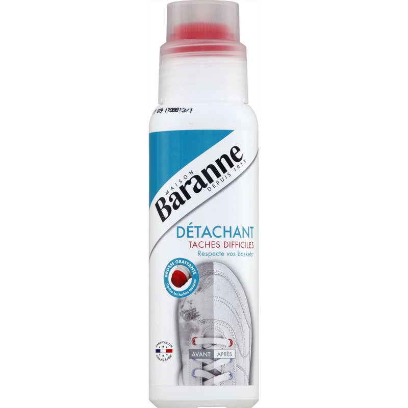 Détachant tache difficiles baskets 200ml - BARANNE