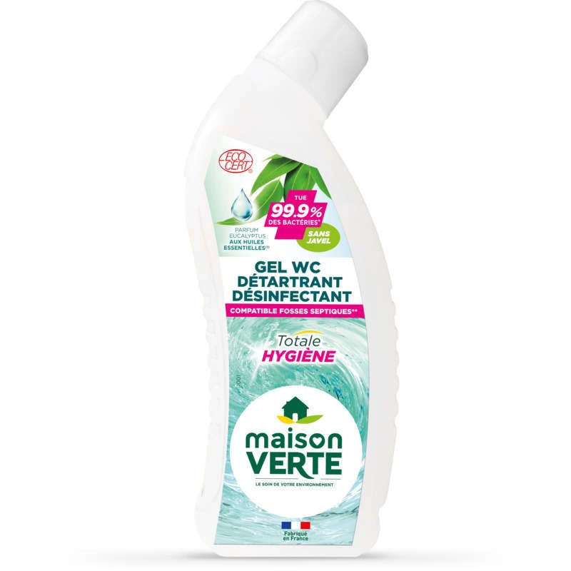 Ontkalkende desinfecterende toiletgel 720ml - MAISON VERTE