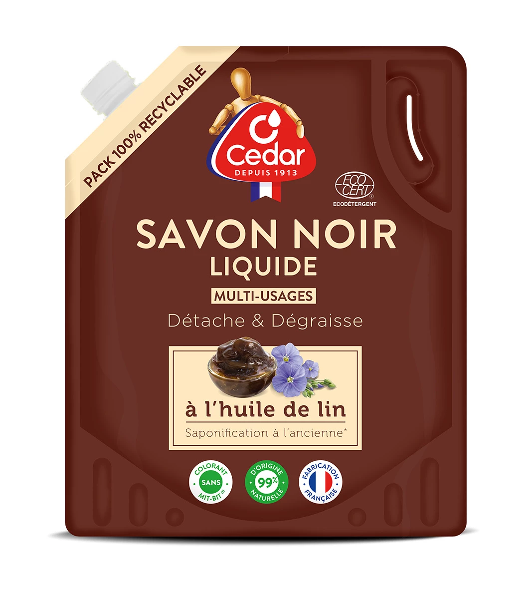 O Cedar Savon Noir 1 5l Eco-pa