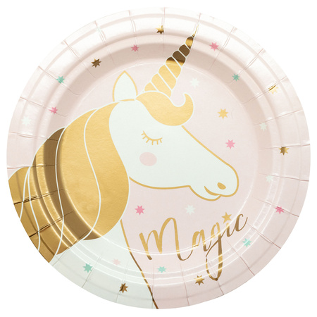 6 Ass 19cm Licorne Fantastique