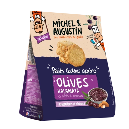 90g Cookies Apero Oliv Amande
