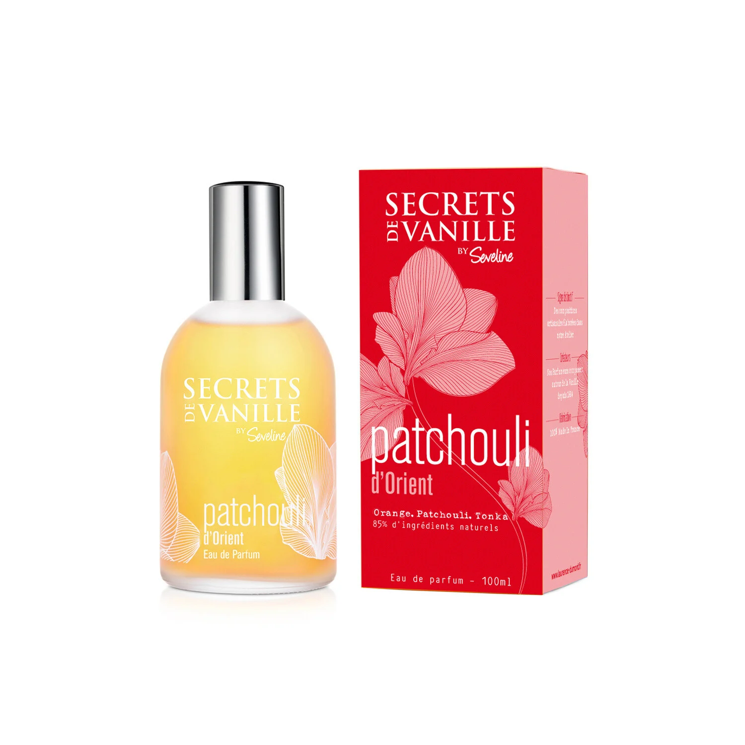 Eau De Parfum Patchouli D'orient 100ml -secrets De Vanille