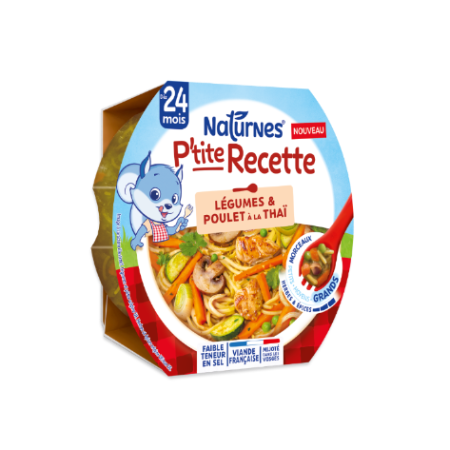 250g Ptit Rec Legumes Plt Thai