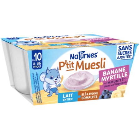 4x90g Pti Muesli Ban Myrtille