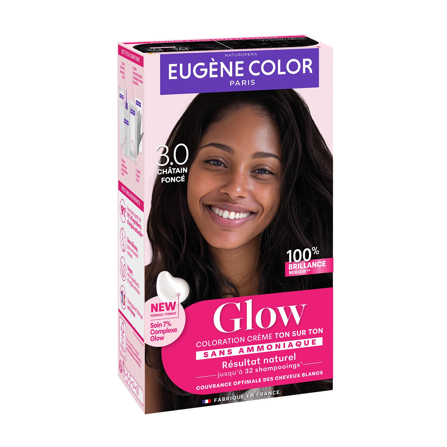 Glow N3 0 Chatain Fonce