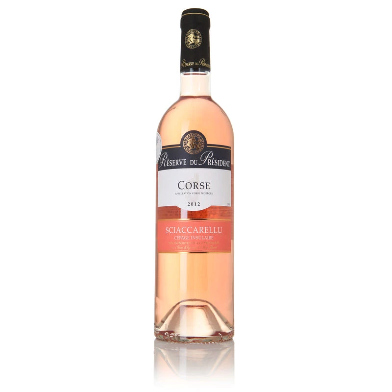 Vin Corse Sciaccrellu rosé, 75cl - RESERVE DU PRESIDENT