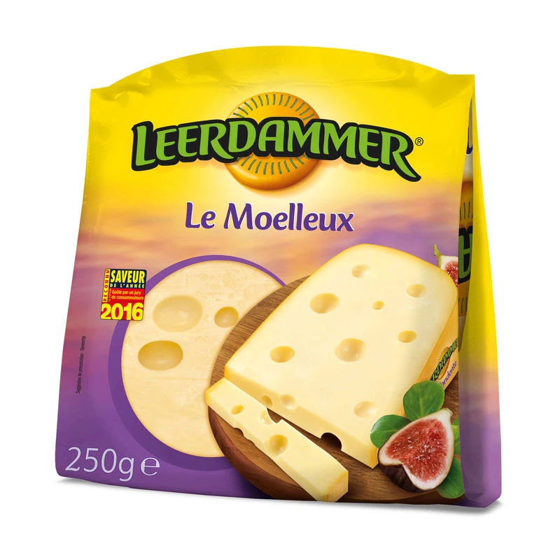 Fromage le moelleux 250g - LEERDAMMER